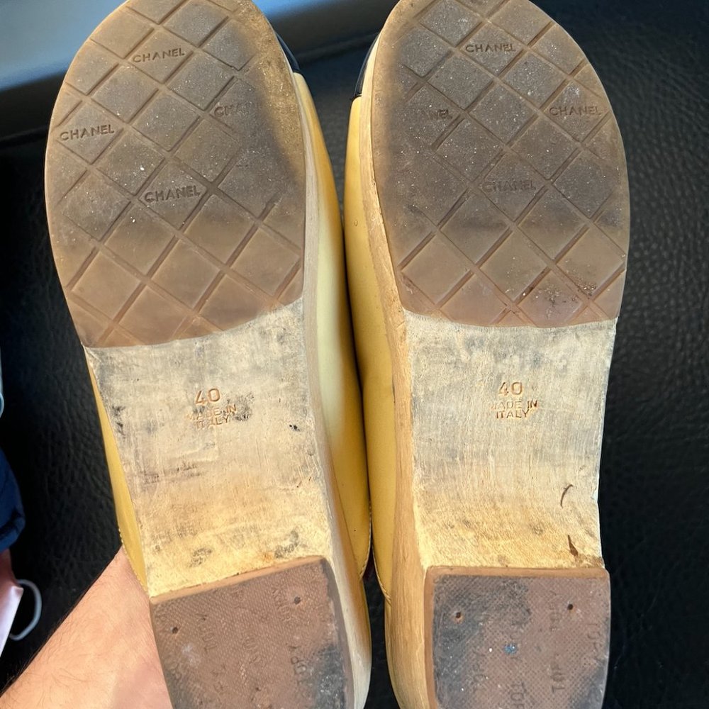 Chanel leather mules - Picture 4 of 4